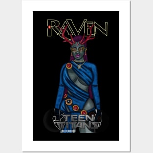 Raven Teen Titans Posters and Art